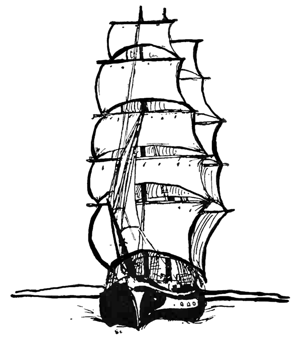 tall ship coloring pages - photo #34