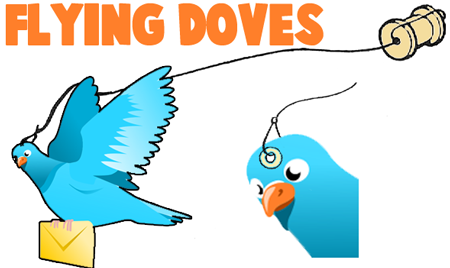 How to Make Flying Spool Doves