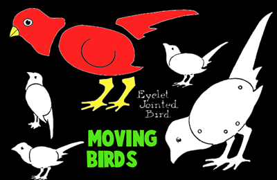 Making Moveable Paper Birds