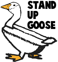 How to Make a Stand up Paper Goose