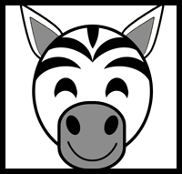 Make a Zebra Mask