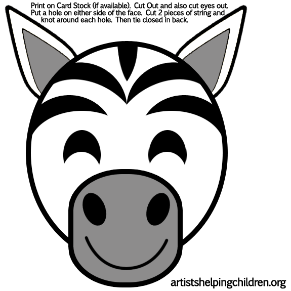 pin-by-bobbie-marroquin-on-things-for-school-zebra-mask-zebra-craft
