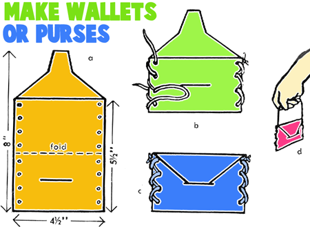 How to Make Wallets or Purses