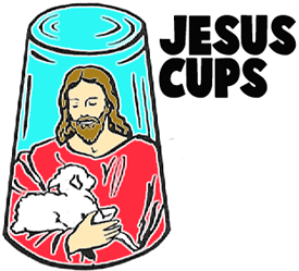 Make Jesus Plaster Cups