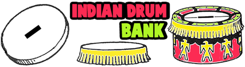 Make Tin Can Indian Drum Banks