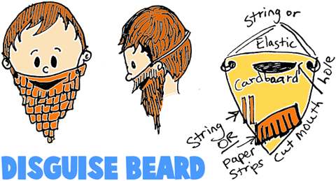How to Make Disguise Beards