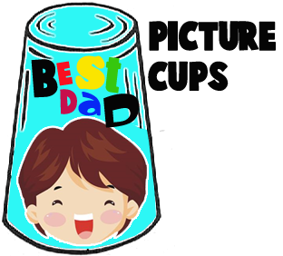 How to Make Picture Cups for Daddy