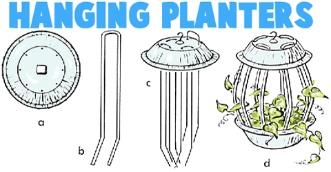How to Make Hanging Planters