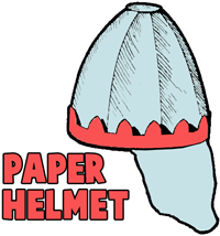 Making Paper Battle Helmets