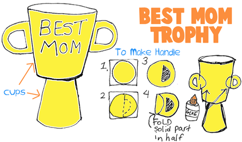 Make a Best Mom Trophy