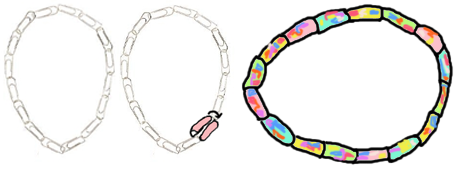 Paper Clips Necklaces and Bracelets