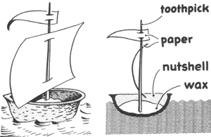 Make a Nut Shell Boat