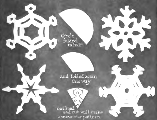 simple snowflake patterns for kids. Even More Paper Snowflakes