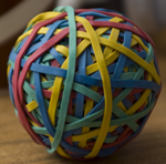 Ball of Rubber Bands 