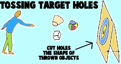 Toss in the Holes Targets