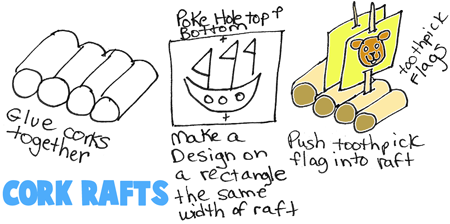 How to Make Cork Rafts