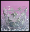Snowflake
  Tea Light Candle Glass
