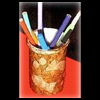 Dad's
  Faux Leather Pencil Holder