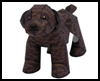Yorkshire
  Terrier Papercraft + Chocolate Toy Poodle (Dogs)