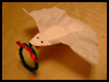 Coffee Filters Dove Christmas Craft for Children