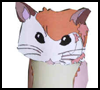 Hamster
  Toilet Paper Roll Craft for Toddlers & Preschoolers