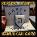 Pop-Up Dreidel Hanukkah Cards