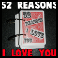 52 Reasons I Love You Valentines Day Gift