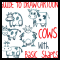 Guide to drawing cartoon cows