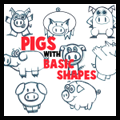 Guide to Drawing Cartoon Pigs