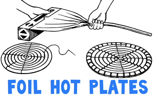 Tin Foil Hot Padws Plates