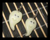 Make Ghost Earrings for Halloween