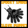 Making Spooky Spider Glove Puppets