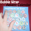Bubble Wrap Popping Advent Calendars