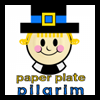 Make Paper Plate Pilgrim Men
