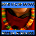 100th Day of School Fruit Loops Necklace