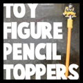 Toy Figures Pencil Toppers