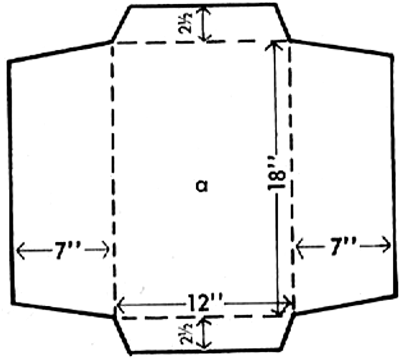 Envelope Cut Out Template from www.artistshelpingchildren.org