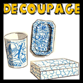 Decoupage Trays Baskets and Boxes