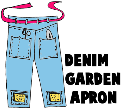 Denim Jeans Garden Aprons