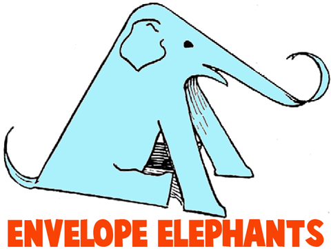 How to Make Elephants with Paper Envelopes