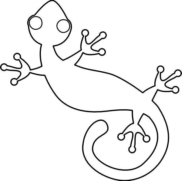kaboose coloring pages printing gecko - photo #32