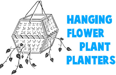 HANGING FLOWER PLANTERS