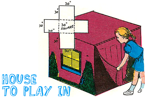 Life Size Playhouse craft