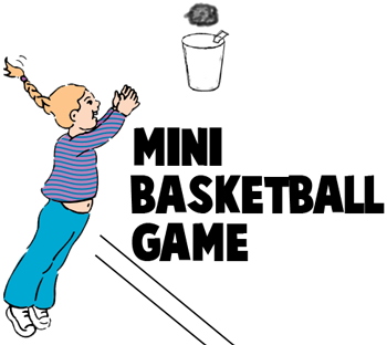 PAPER CUP BASKETBALL GAME