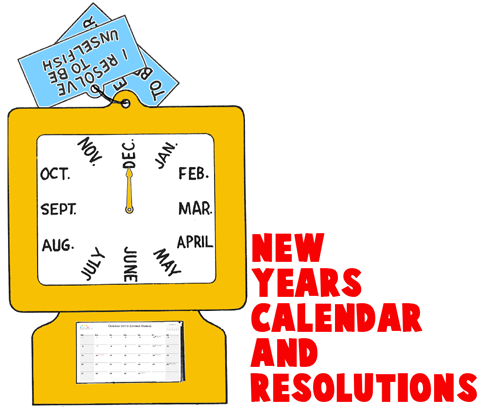 New Years Clock Resolutions