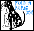 Printable Paper Dogs