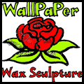 Wallpaper Wax Flowers