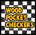 Make Wooden Pocket Checkers Game
