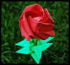 How to Make Origami Roses Paper Folding Lessons 