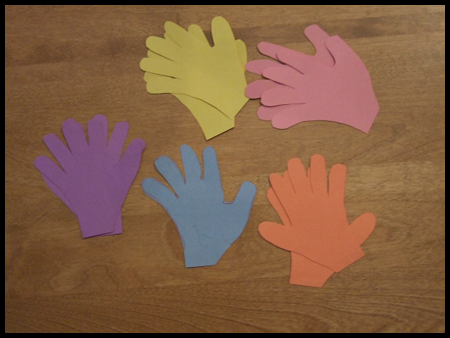 Handprint Easter Basket Craft for Kids Instructions
